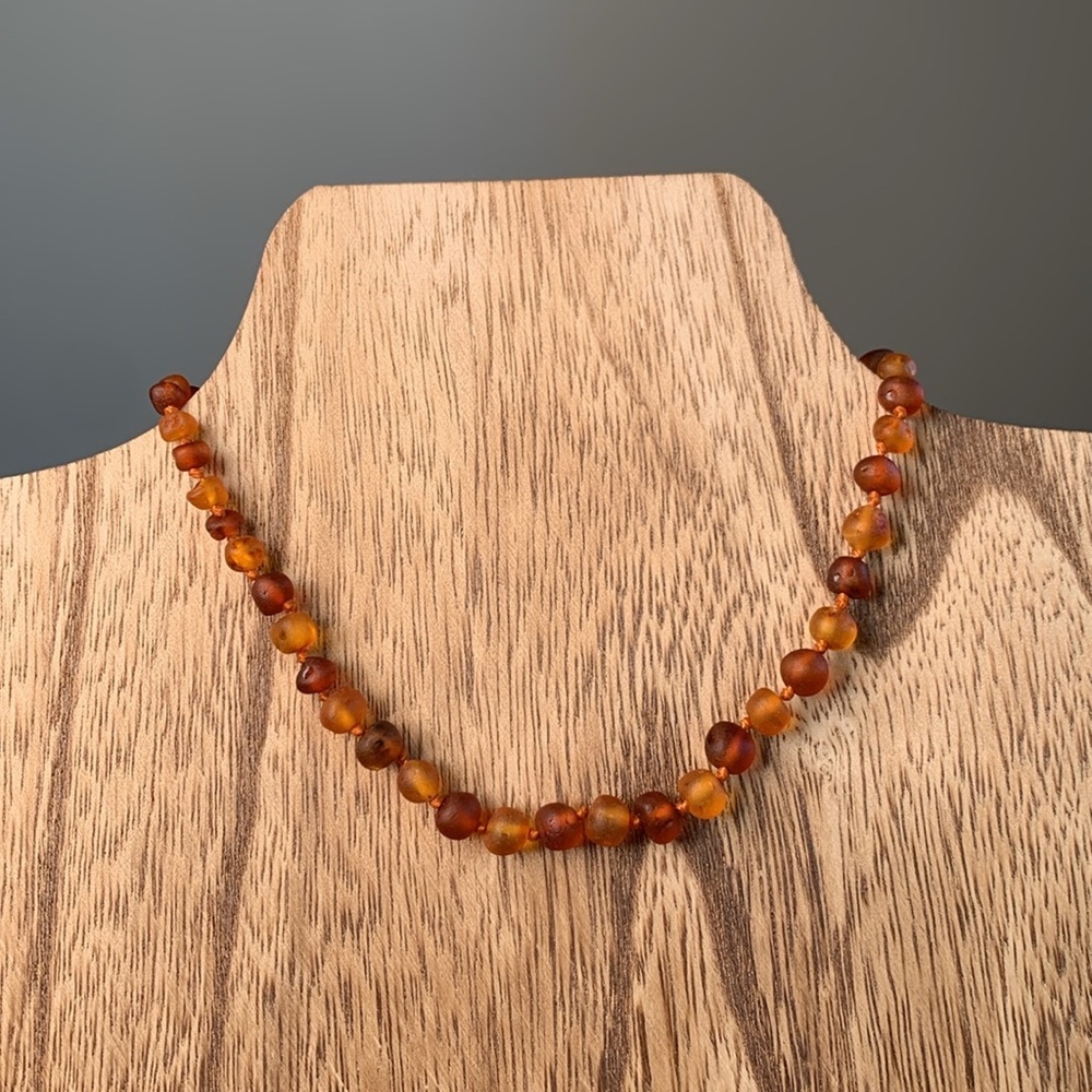 Baltic Amber Teething Necklace or Women’s Anklet